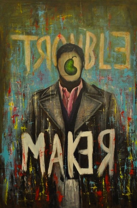 Trouble Maker No. 1 by Luis Peralta. Courtesy of the artist.