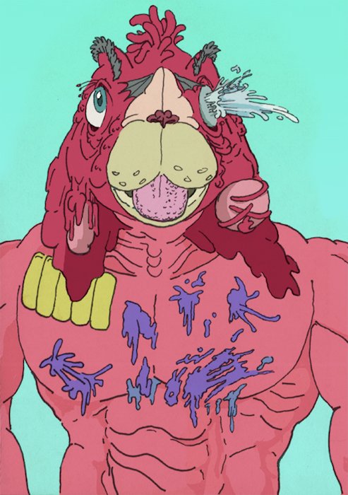 Doggod by Adam Griffiths. Courtesy of RhizomeDC.